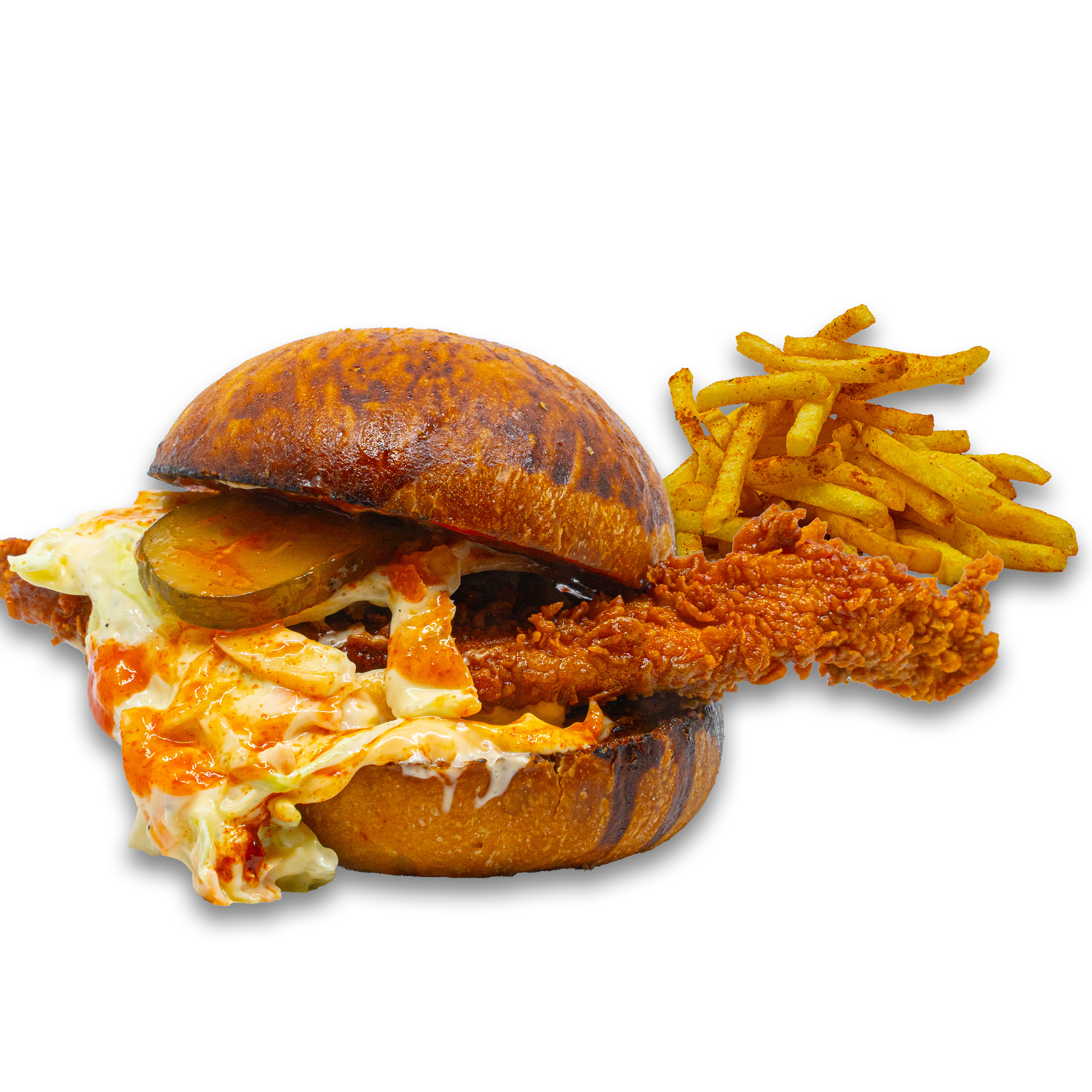 Honey Hot Chicken Burger